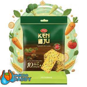 Richy Kenju Vegetable Thin Crackers 192g | Crispy & Savory Snack