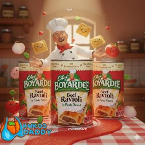 Chef Boyardee Mini Ravioli with Beef in Pasta Sauce pack of 4