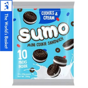 Sumo Mini Cookies And Cream 20g x 10s