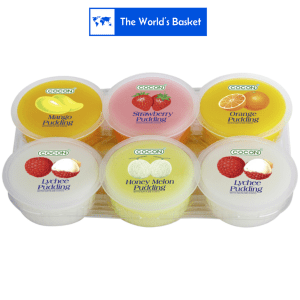 Cocon Nata De Coco Pudding x6 Assorted ♦ Strawberry ♦ Lychee