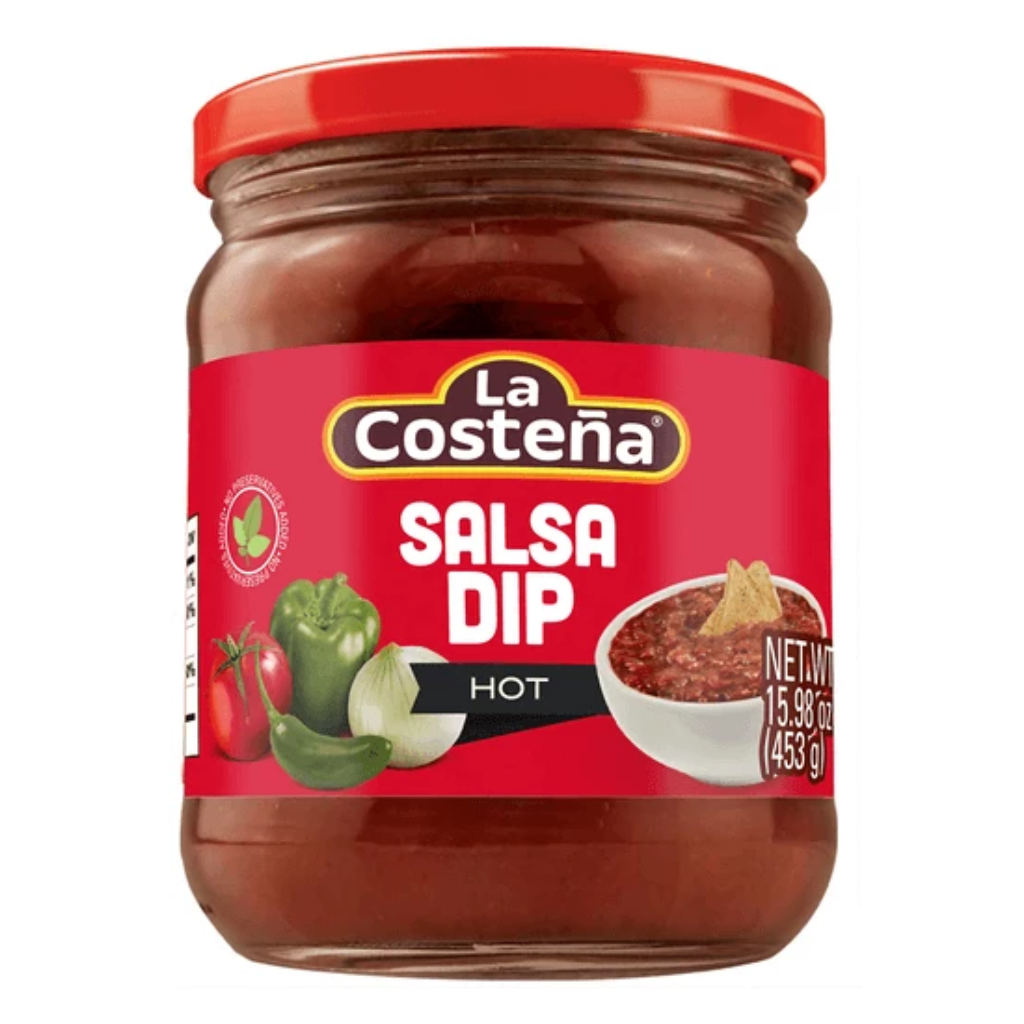 La Costena Salsa Dip 453g Mild ♦ Medium ♦ Hot - Image 3