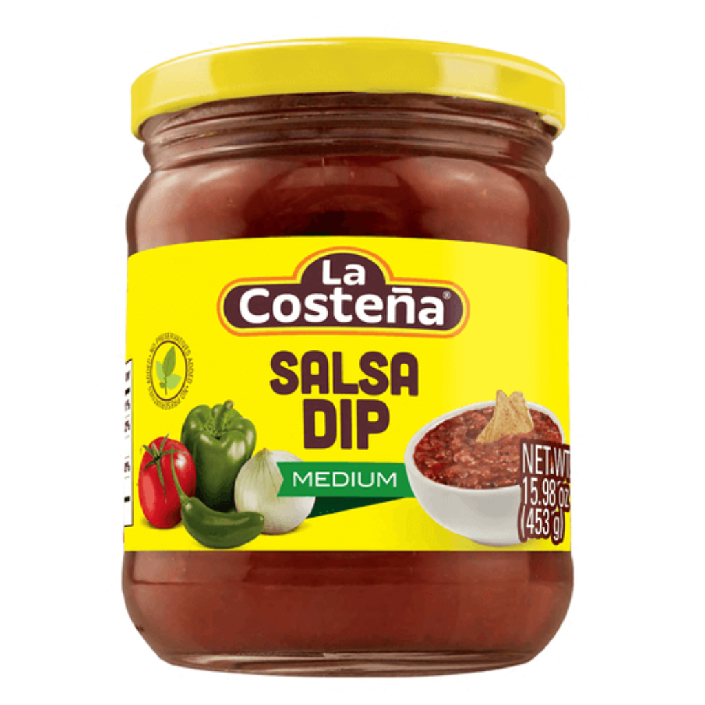 La Costena Salsa Dip 453g Mild ♦ Medium ♦ Hot - Image 5