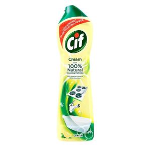 Cif Lemon Cream Cleaner 500mL ♥ citrus scent,