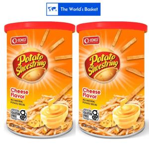 O Coco Potato Shoestring Cheese Flavor 45g Pack of 2