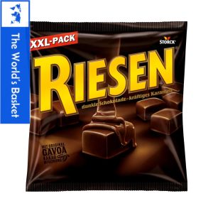 Riesen Chocolate Caramel Sweets in Strong Dark Chocolate 1 x 377g