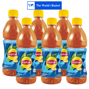 Lipton Lemon Zero Sugar 450mL Pack of 6
