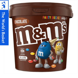 M&M's Milk Chocolate Party Bucket 640g