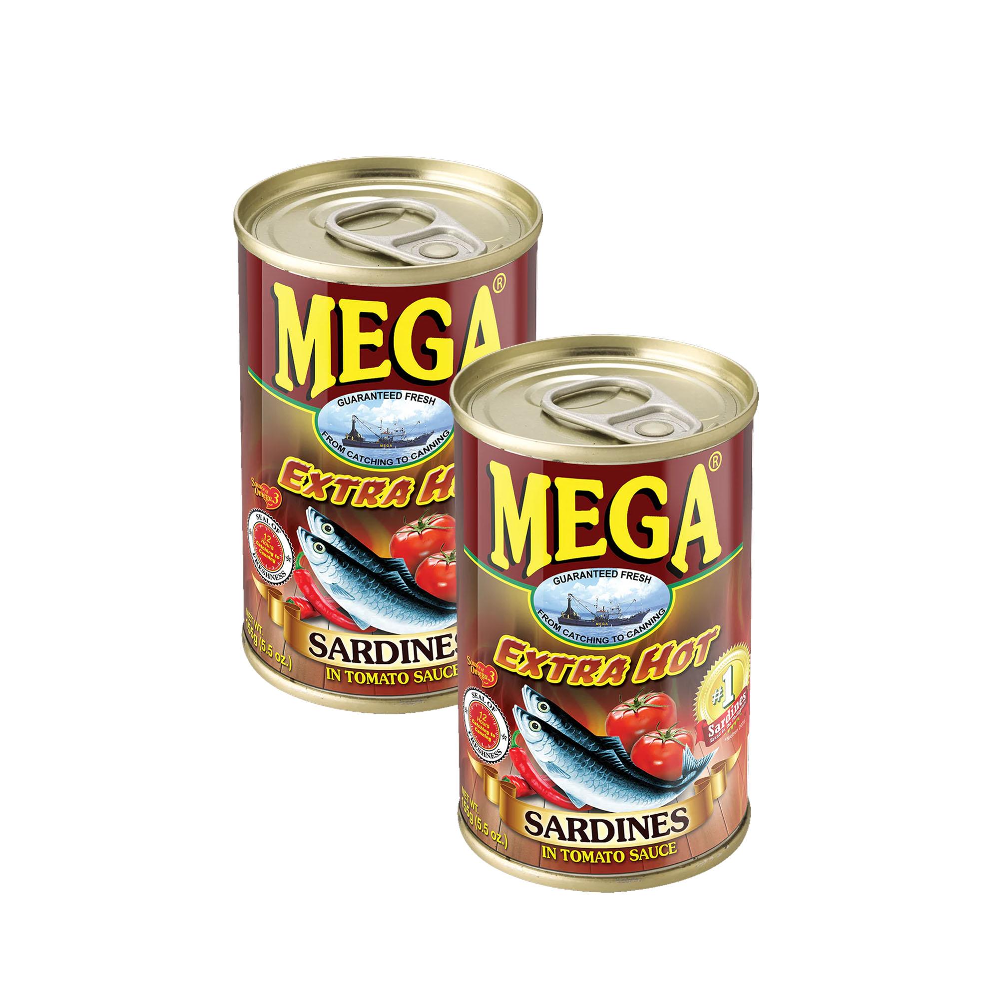 Mega Sardines Extra Hot Sardines 6pcs - Image 3