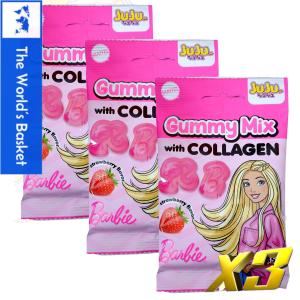 Gummy Mix with Collagen Barbie 3pcs ♥ Gummi Candy