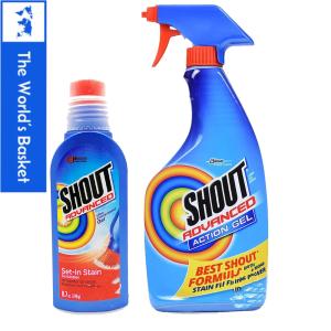 Shout Advanced Laundry Stain Remover 650mL♥ Shout Advanced Gel Stain Remover 246g