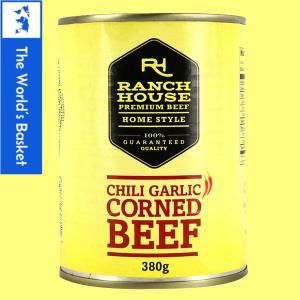 Ranch House Premium Beef Home Style Chili Garlic Corned Beef 380g