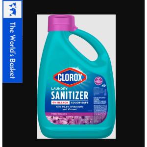 Clorox Laundry Sanitizer Liquid  Fresh Meadow 2.36L