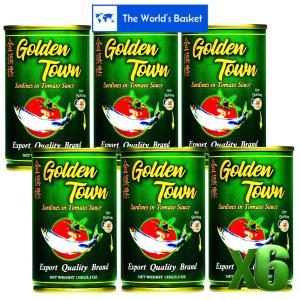 Golden Town Sardines in Tomato Sauce 6x155g