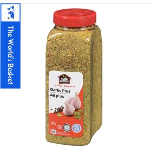 Club House Quality Natural Herbs & Spices One Step Seasoning Garlic Plus 580g
