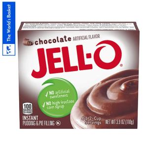 JELL-O Chocolate Fudge Instant Pudding & Pie Filling Mix 110g