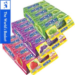 Hi Chew Stick Grape x6♥ Strawberry x6♥ Green Apple x6