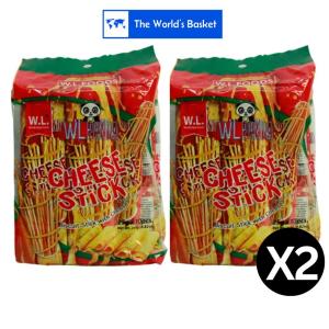 Panda Cheese Stick Biscuit Stick With Cheese 25g x 10pcs (Pack of  2)