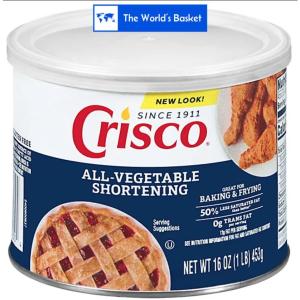 Crisco Vegetable Shortening - 16 Oz