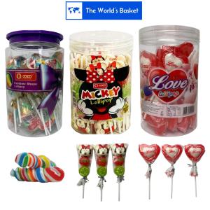 Ococo Lollipop Love, mickey, And Rainbow 30pcs