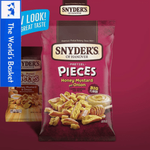 Snyders of Hanover Pretzel Pieces Honey Mustard Onion