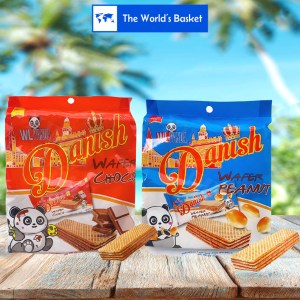 WL Panda Danish 12g x20pcs (2pack) Wafer Choco | Peanut