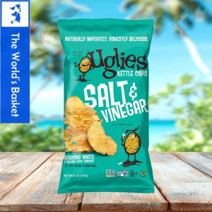 Uglies Salt & Vinegar Kettle Cooked Potato Chips 170g