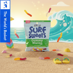 Surf Sweets Organic Gummy Worms 78g