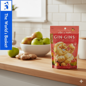 Ginger People Spicy Apple Chewy Ginger Candy 84g