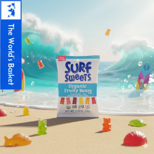 Surf Sweets Organic Fruity Bears 78g