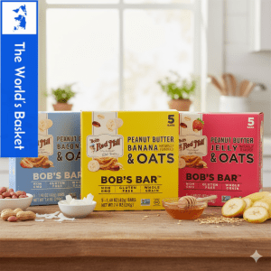 Bobs Red Mill Peanut Butter Honey & Oats Bob's Bar 5 - 42g♥ Honey Oat♥ Jelly Oat♥ Banana Oat♥ chocolate Oat