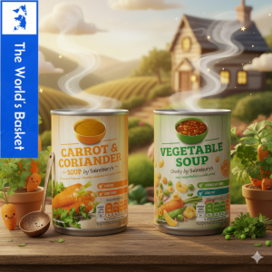 Sainsburys Carrot & Coriander Soup 400g♥ vegetable