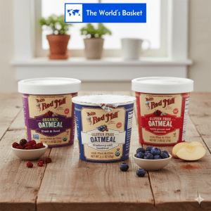 Bobs Red Mill Organic Fruit and Seed Oatmeal Cup with Flax and Chia 70g♥blueberry and hazelnut♥ apple cinnamon