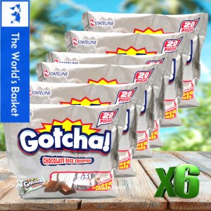 Gotcha Chocolate Rice Crispies x6