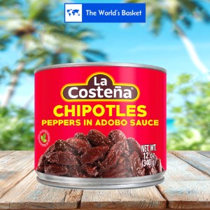 La Costeña Chipotle Peppers in Adobo Sauce, 12 Oz