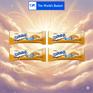 J&j Cloud9 White White Chocolate w/caramel 4bars