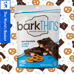 Bark Thins Dark Chocolate Pretzel with Sea Salt 133g