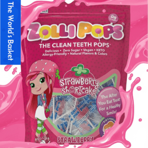 Zolli Pops Strawberry 15pcs