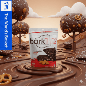 Bark Thins Dark Chocolate Almond With Sea Salt 133g