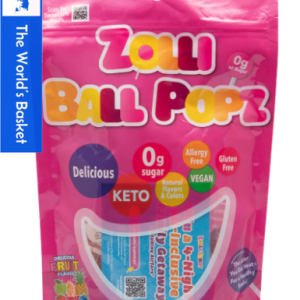 Zollipops Zolli Ball Popz Assorted Fruit 5.2oz