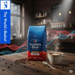 Seattle’s Best 32oz Dark Roast Ground Coffee – Rich & Full-Bodied
