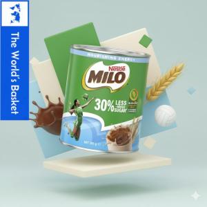 Milo 395g – 30% Less Added Sugar, Same Great Chocolate Malt Energy