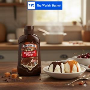 Smuckers Shell Topping Choco Fudge  Caramel 214ml syrup