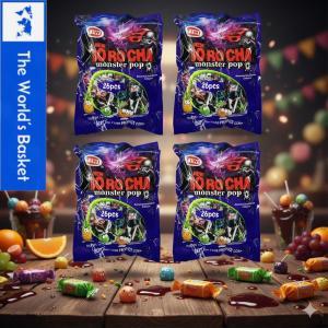 Tiwi Borocha Master Pop Lollipops – Assorted Fruit Flavor (26s x4 Packs)