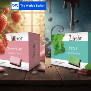 Alfredo Mint Dark Chocolate♥ Strawberry Milk Chocolate