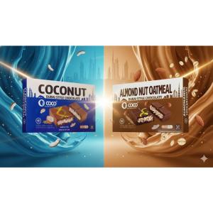 OCoco Dubai style Chocolate 70g Coconut | Almond nut Oat meal