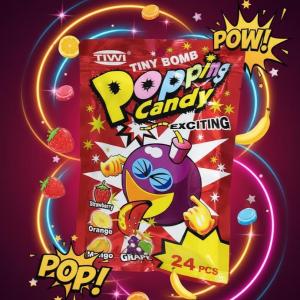 Tiwi Tiny Bomb Popping Candy 24's 24pcs (Pack of 2)