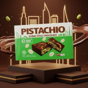 Ococo Pistacio Dubai Stye Chocolate 70g