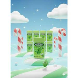Wrigley Chewy Mints Candy Doublemint 6pcsx12.4g