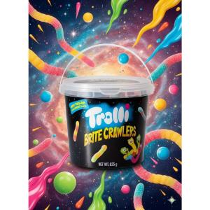 Trolli Brite Crawler Candy Bucket 625 g