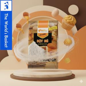 Taiky Food Bột Mì All-Purpose Flour – 1kg  Versatile Flour for Baking & Cooking